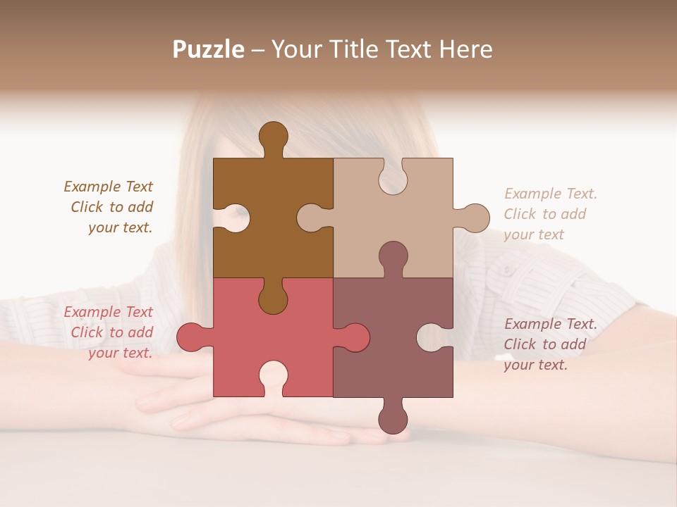 Looking People Idle PowerPoint Template