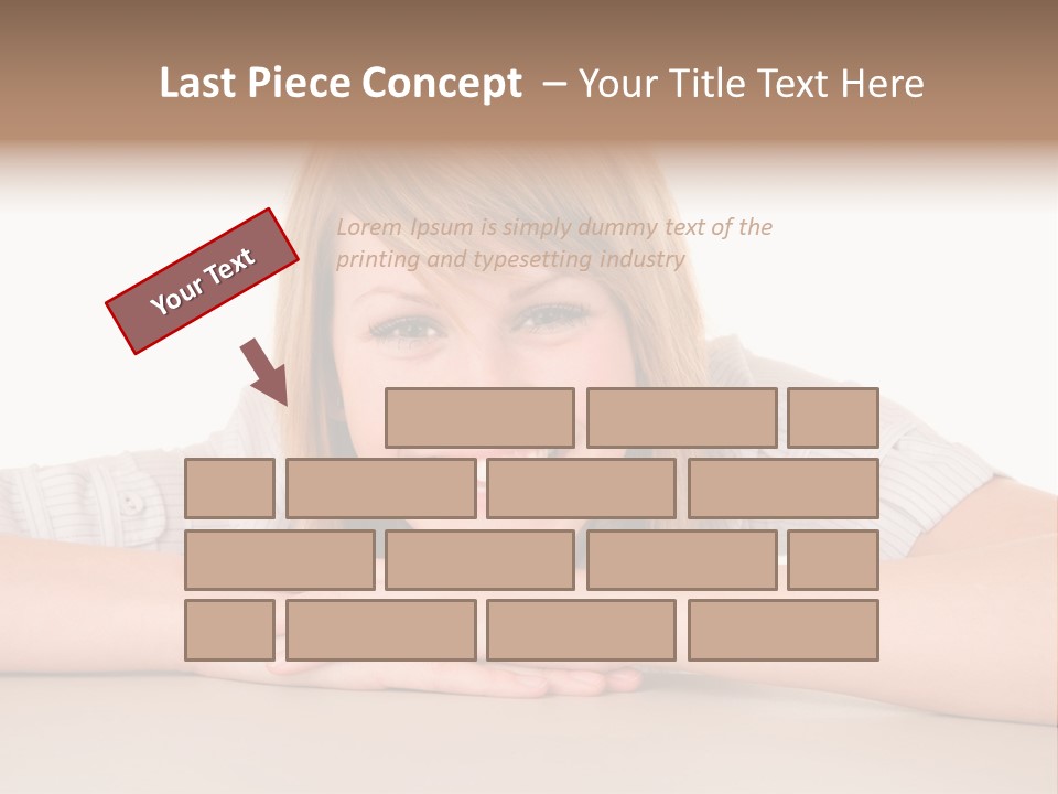 Looking People Idle PowerPoint Template