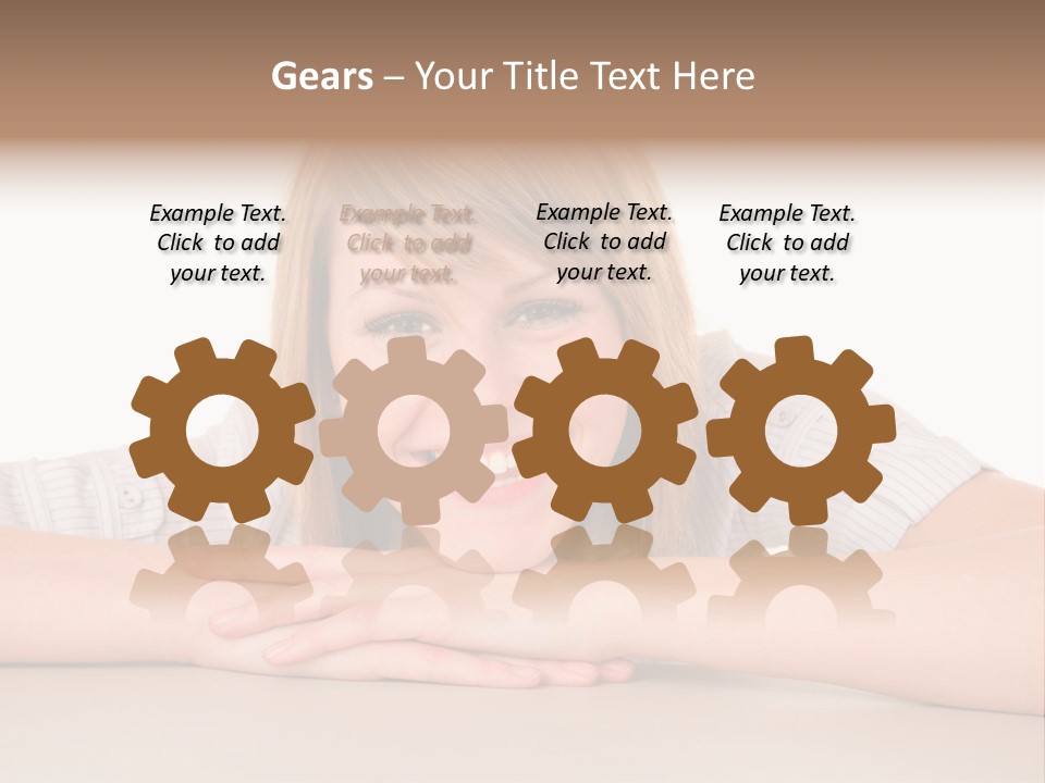 Looking People Idle PowerPoint Template