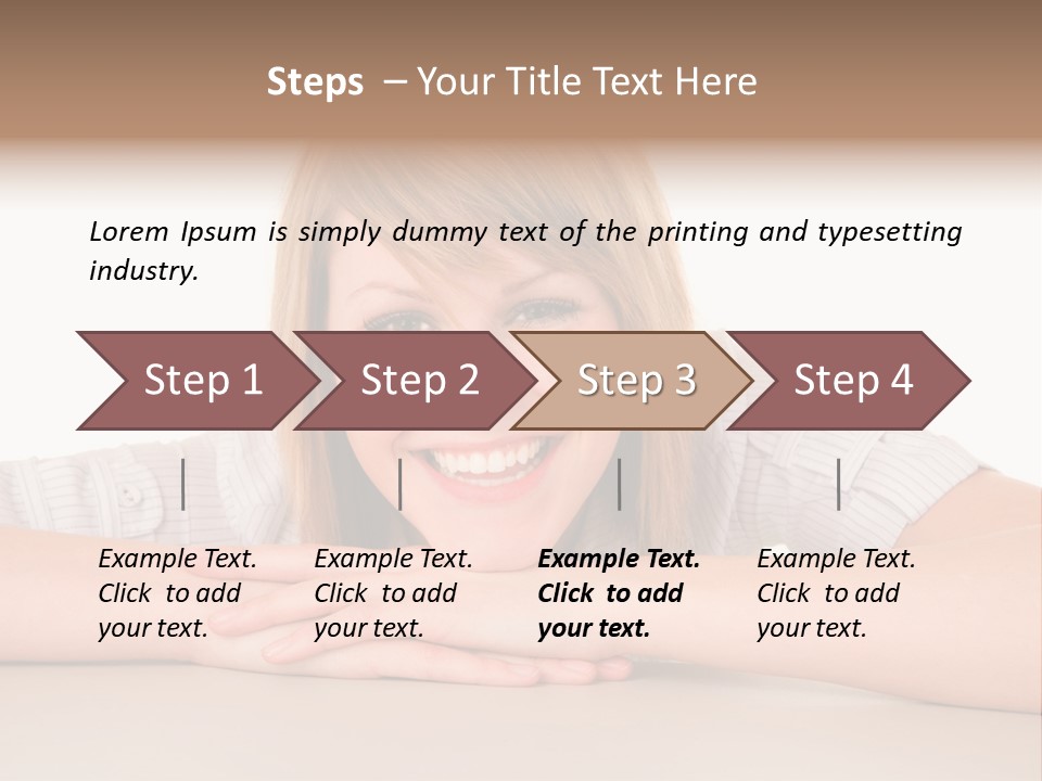 Looking People Idle PowerPoint Template