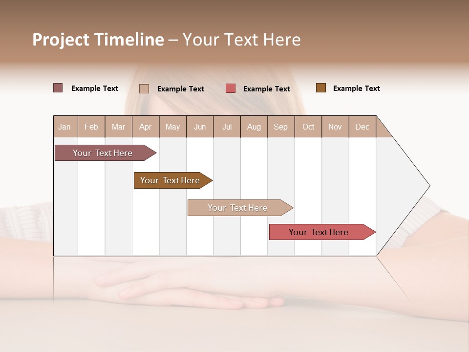 Looking People Idle PowerPoint Template