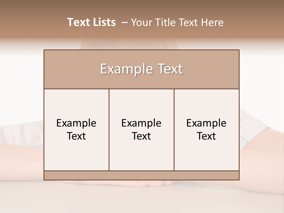 Looking People Idle PowerPoint Template