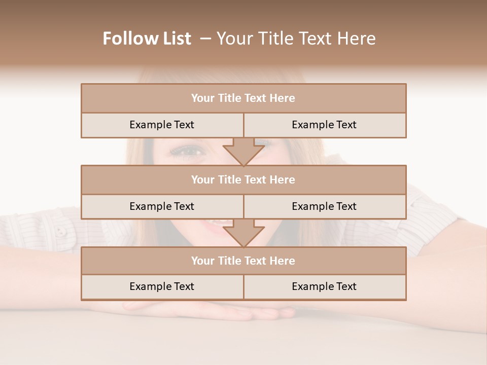 Looking People Idle PowerPoint Template