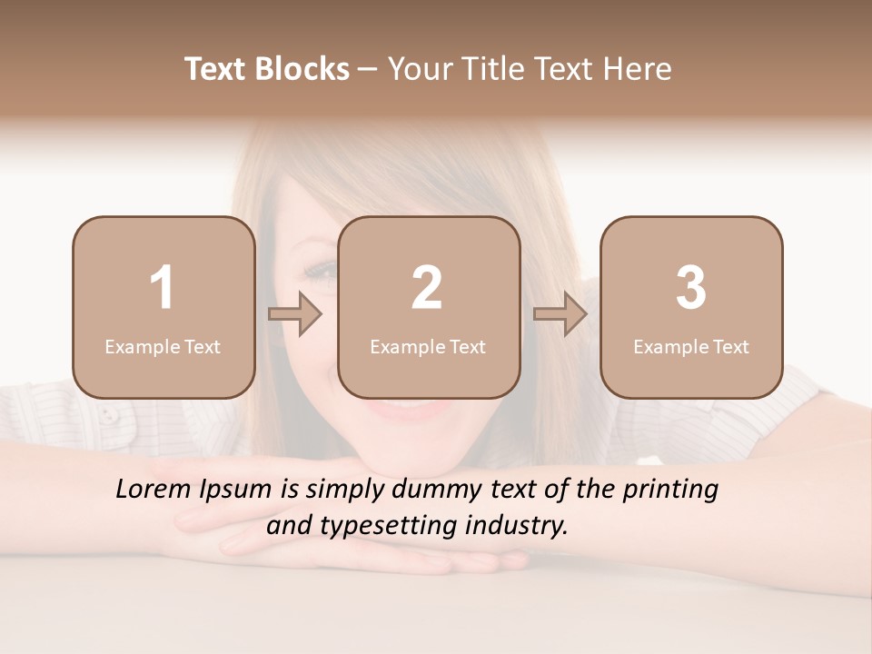 Looking People Idle PowerPoint Template
