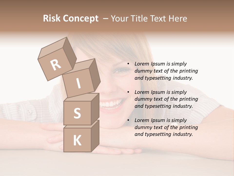 Looking People Idle PowerPoint Template