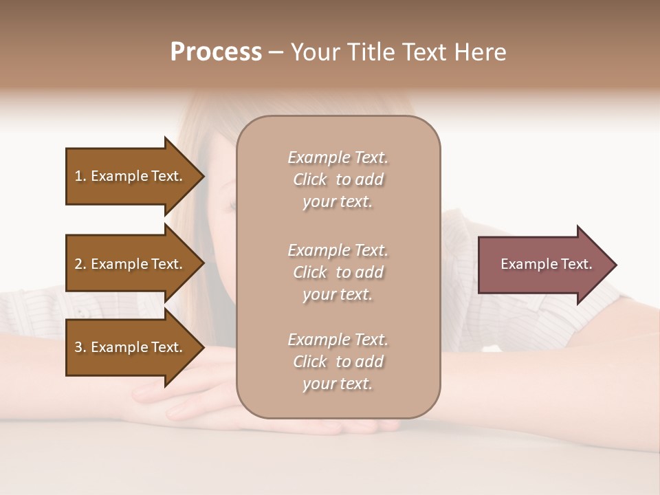 Looking People Idle PowerPoint Template