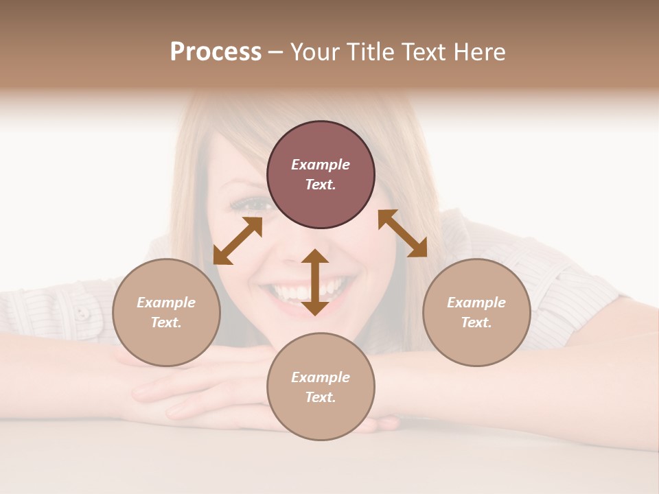 Looking People Idle PowerPoint Template