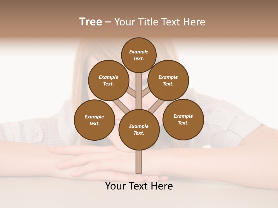 Looking People Idle PowerPoint Template