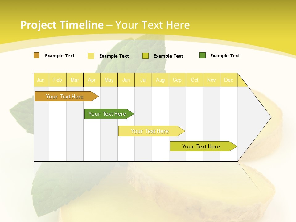 Slice Peppermint Nature PowerPoint Template