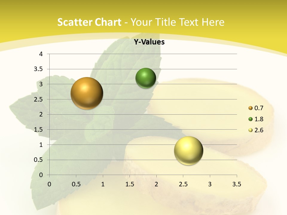 Slice Peppermint Nature PowerPoint Template