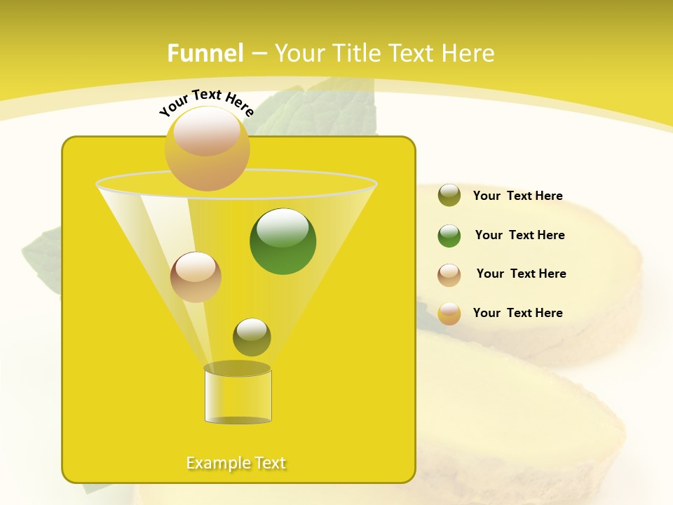 Slice Peppermint Nature PowerPoint Template