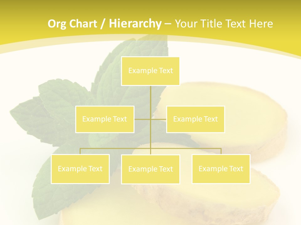 Slice Peppermint Nature PowerPoint Template