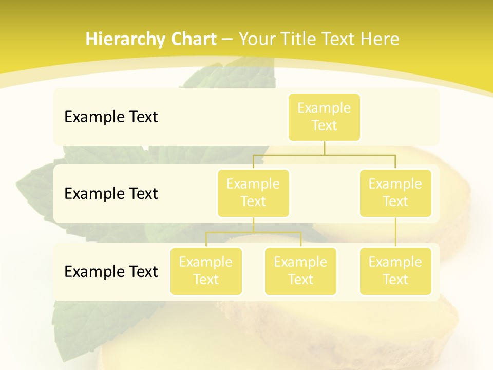 Slice Peppermint Nature PowerPoint Template