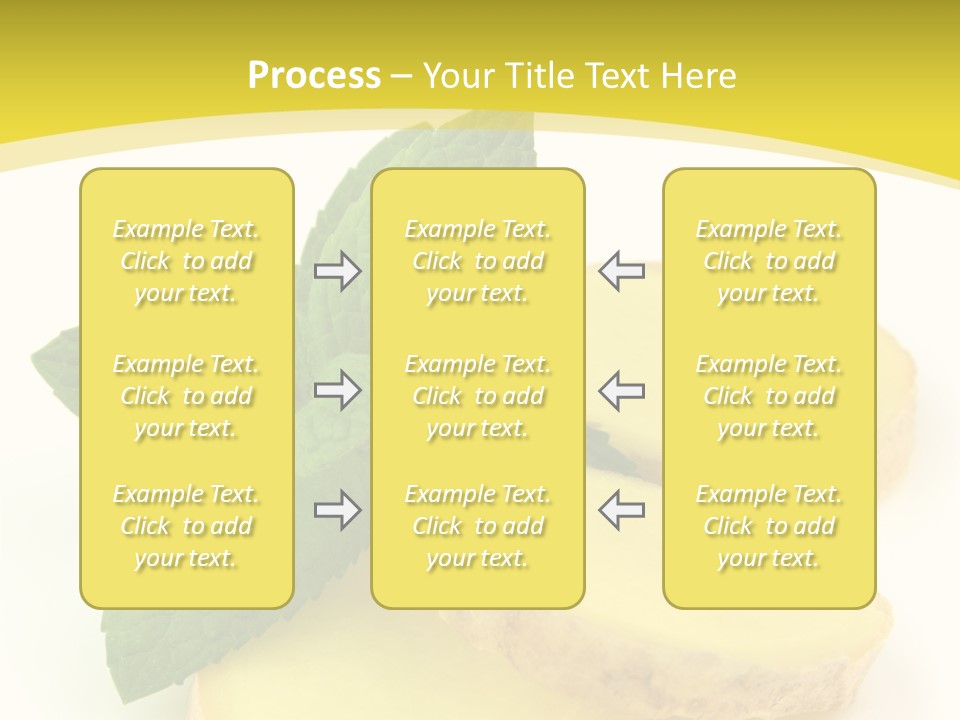 Slice Peppermint Nature PowerPoint Template