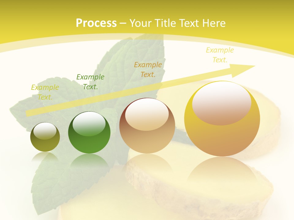 Slice Peppermint Nature PowerPoint Template