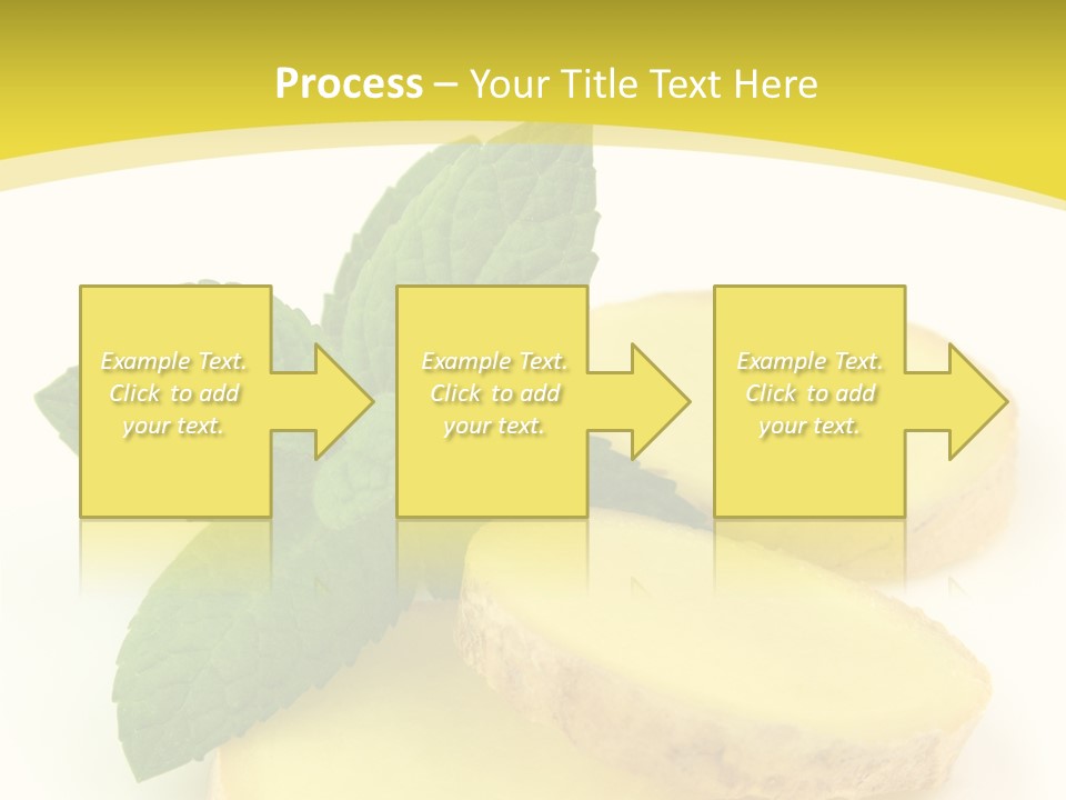 Slice Peppermint Nature PowerPoint Template