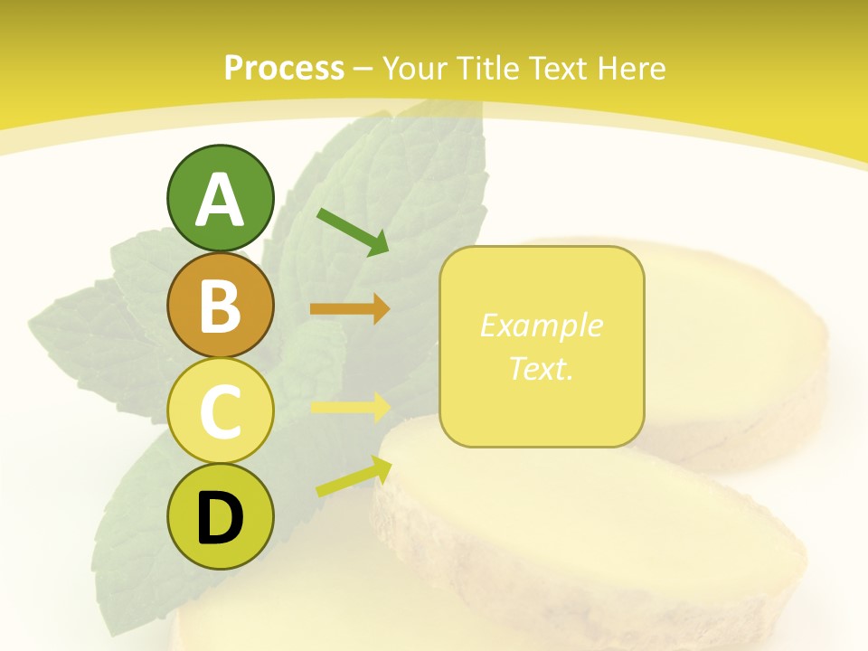 Slice Peppermint Nature PowerPoint Template
