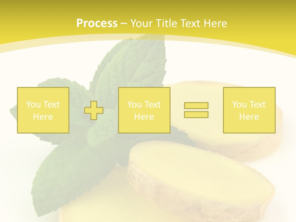 Slice Peppermint Nature PowerPoint Template