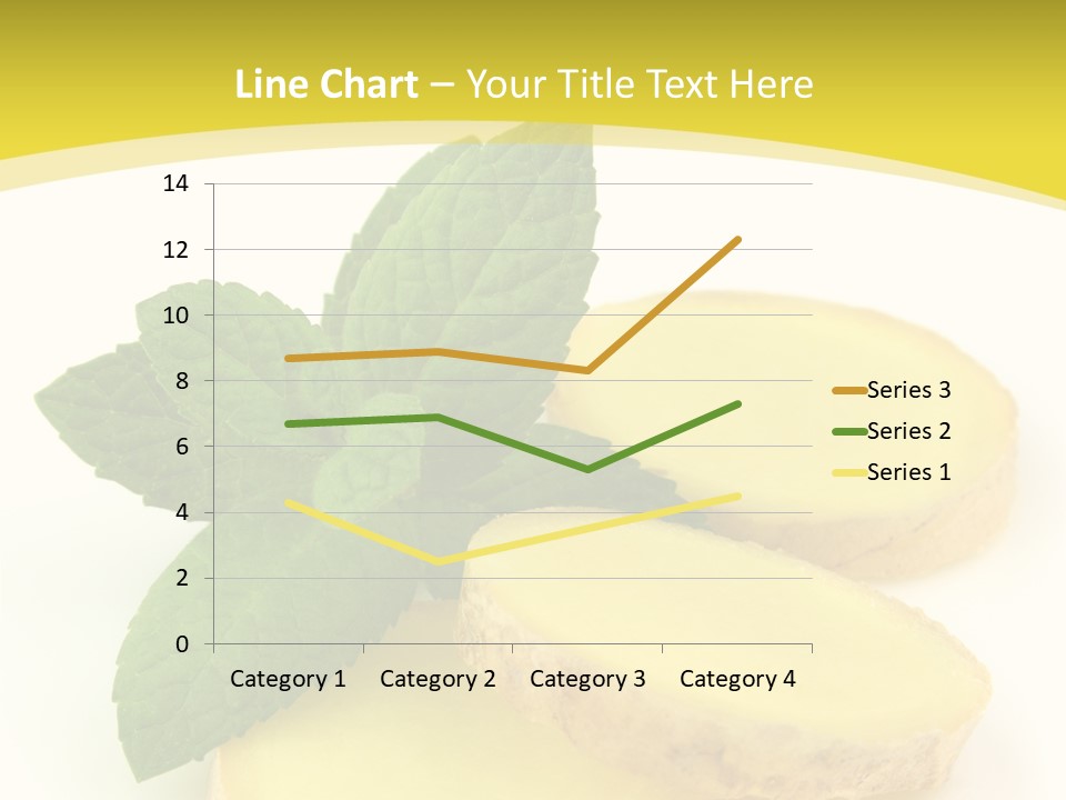 Slice Peppermint Nature PowerPoint Template