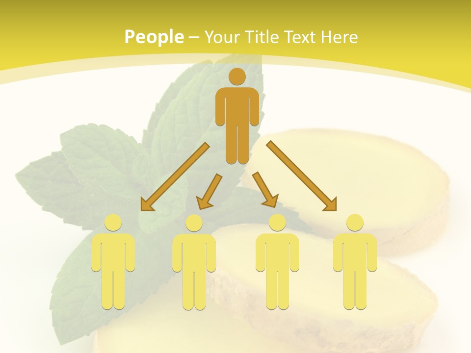 Slice Peppermint Nature PowerPoint Template