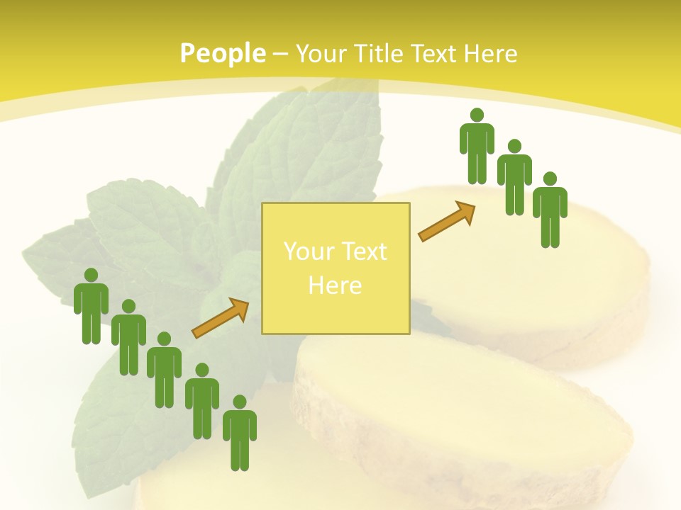 Slice Peppermint Nature PowerPoint Template