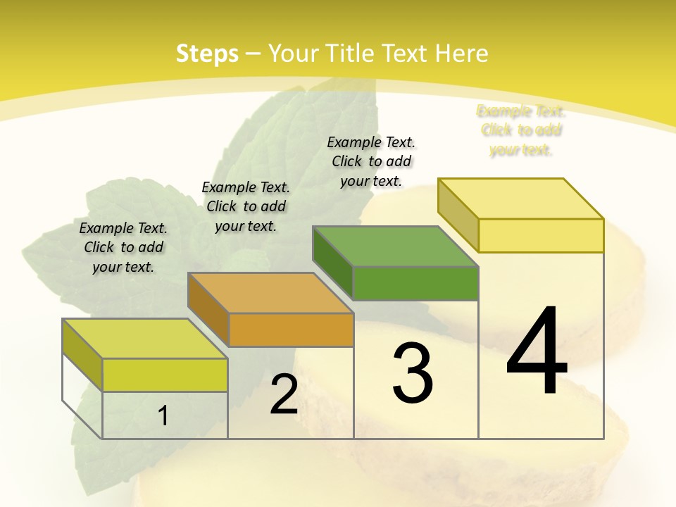 Slice Peppermint Nature PowerPoint Template