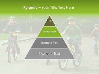 Bike Leisure Boy PowerPoint Template