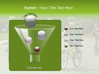 Bike Leisure Boy PowerPoint Template