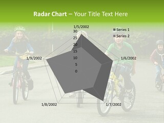 Bike Leisure Boy PowerPoint Template