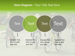Bike Leisure Boy PowerPoint Template