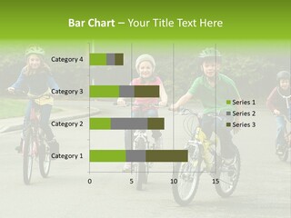 Bike Leisure Boy PowerPoint Template