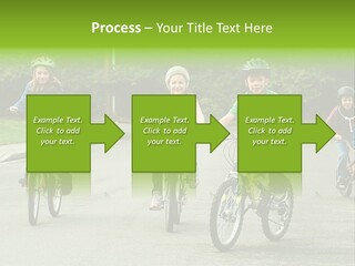 Bike Leisure Boy PowerPoint Template