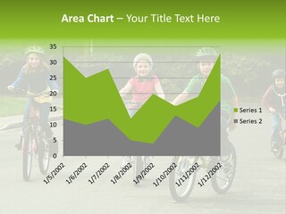 Bike Leisure Boy PowerPoint Template