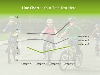 Bike Leisure Boy PowerPoint Template