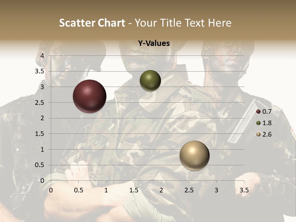 Combat Gun Power PowerPoint Template