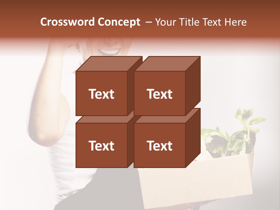 Purchase Vegetable Smile PowerPoint Template