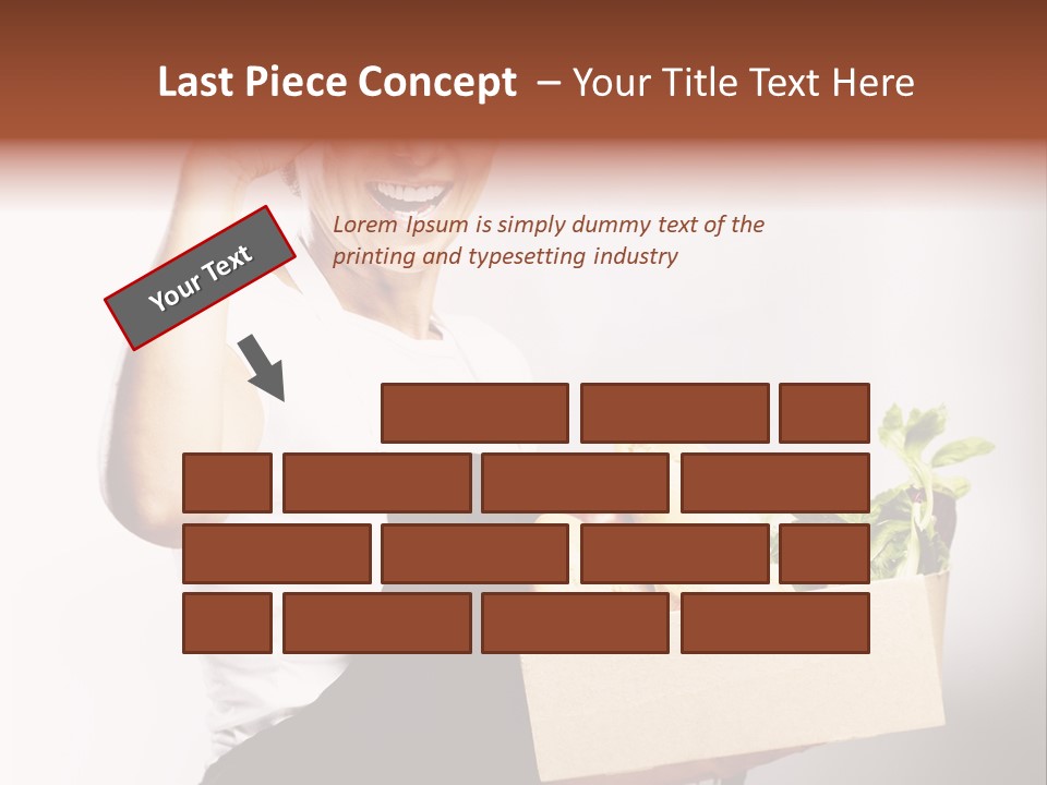 Purchase Vegetable Smile PowerPoint Template