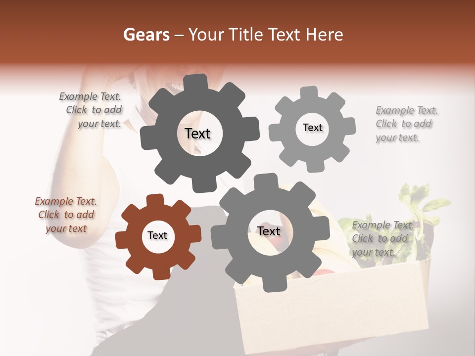 Purchase Vegetable Smile PowerPoint Template