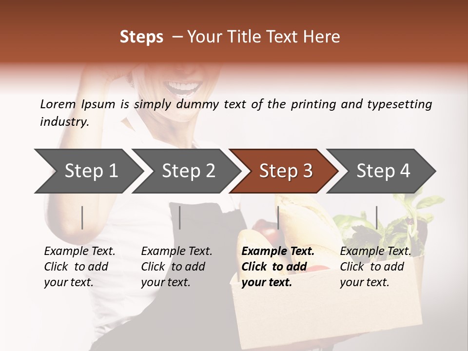 Purchase Vegetable Smile PowerPoint Template