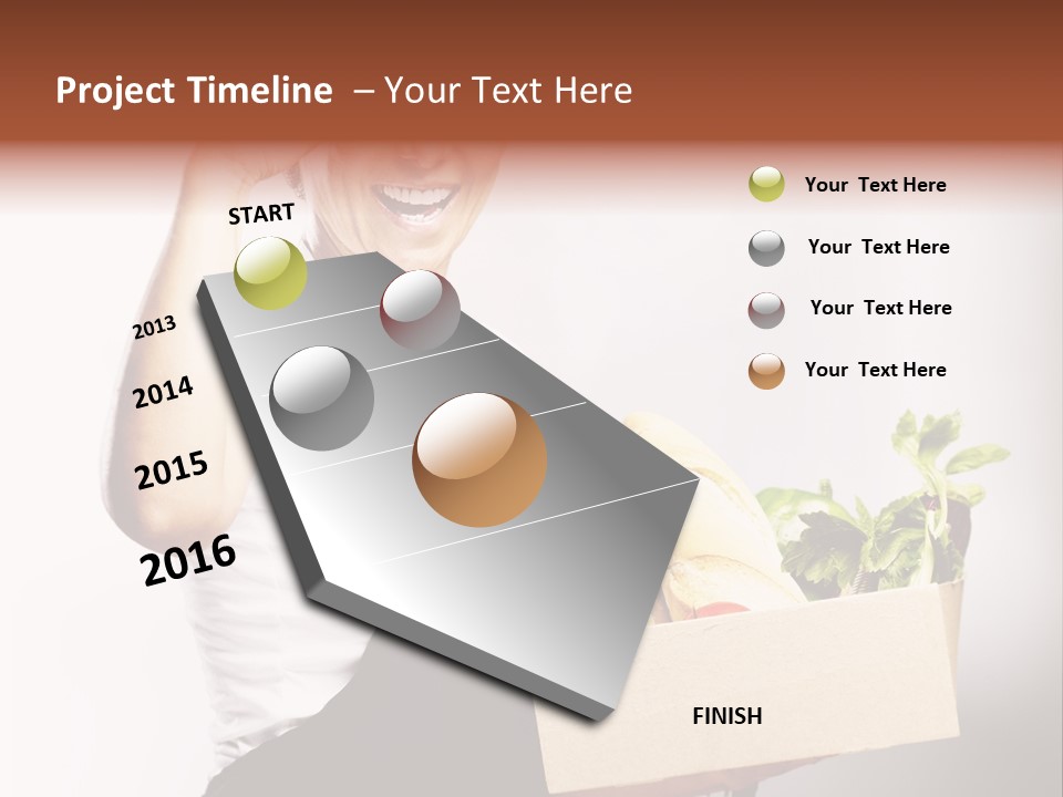 Purchase Vegetable Smile PowerPoint Template