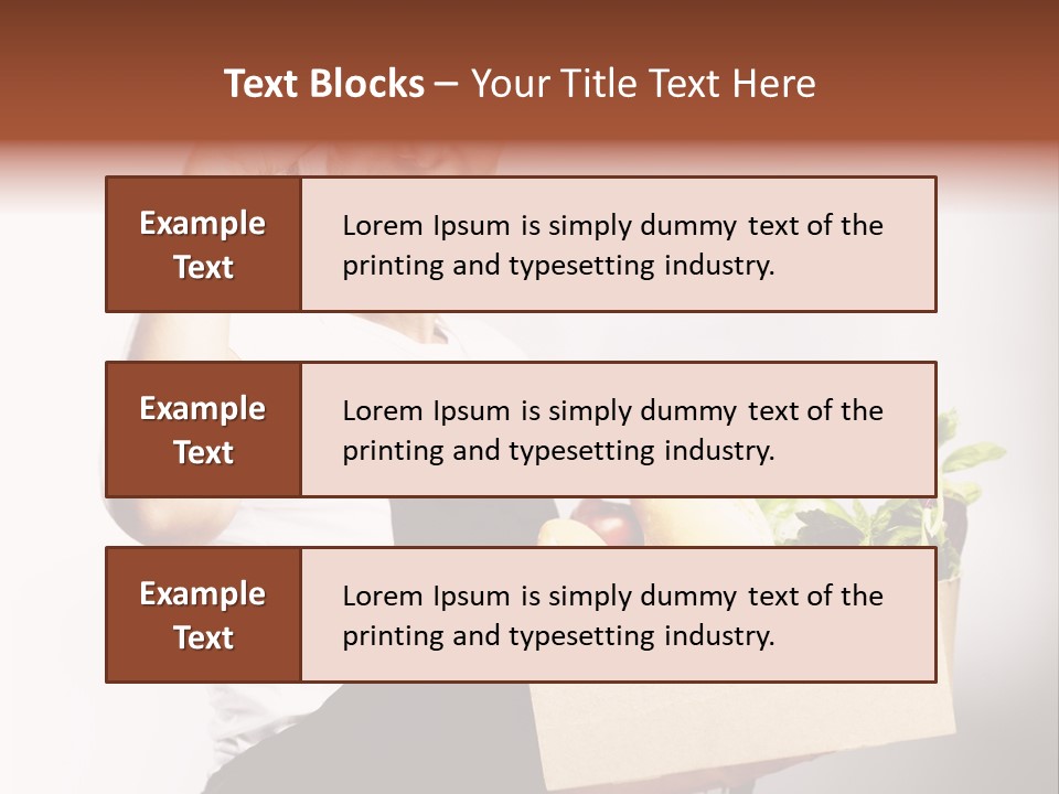 Purchase Vegetable Smile PowerPoint Template