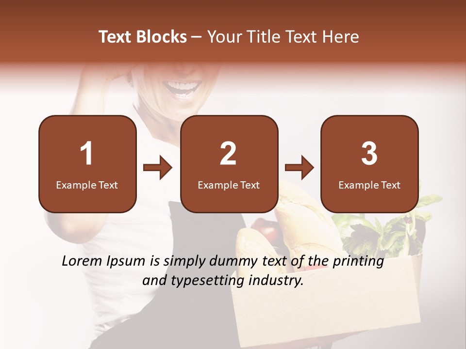 Purchase Vegetable Smile PowerPoint Template