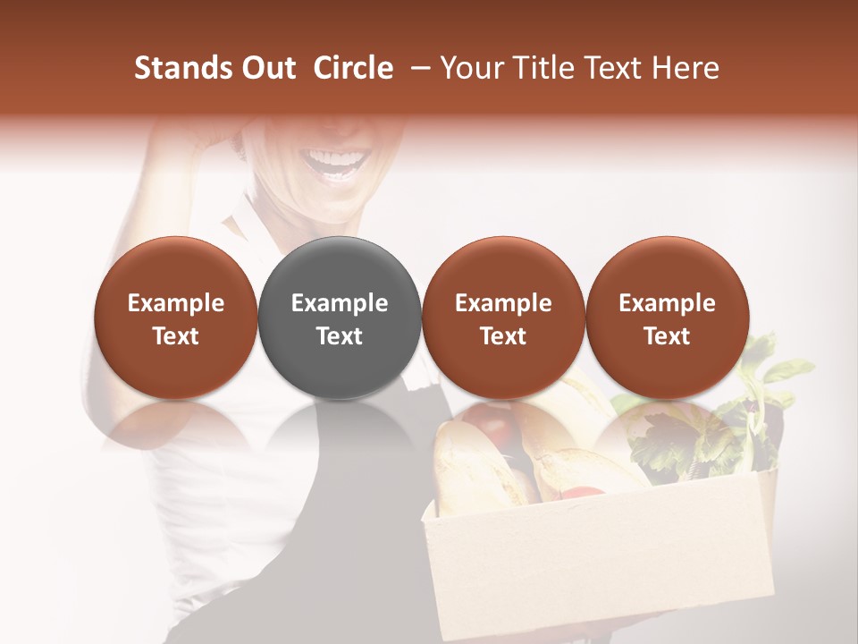 Purchase Vegetable Smile PowerPoint Template