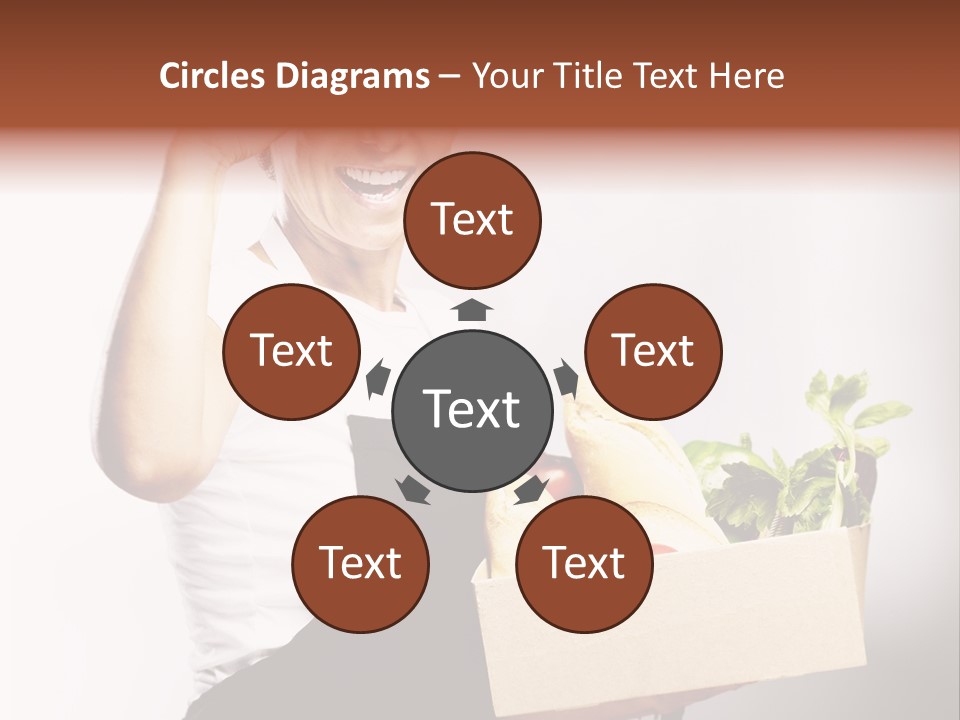 Purchase Vegetable Smile PowerPoint Template