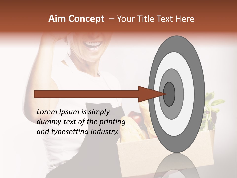 Purchase Vegetable Smile PowerPoint Template