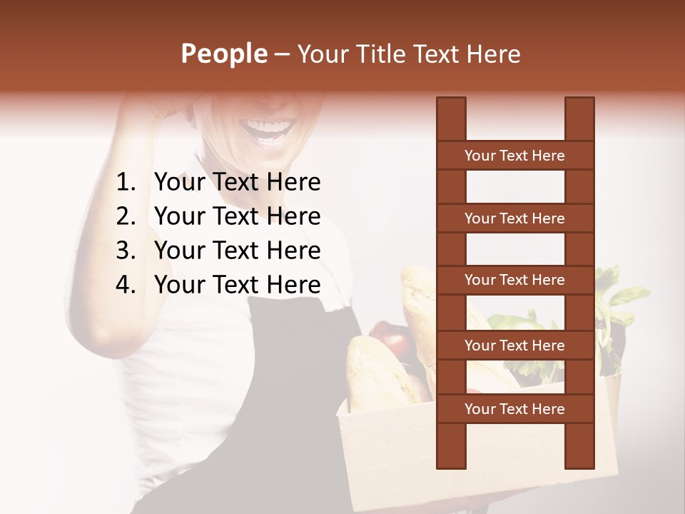 Purchase Vegetable Smile PowerPoint Template