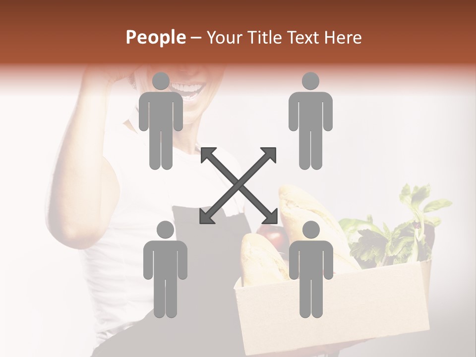 Purchase Vegetable Smile PowerPoint Template