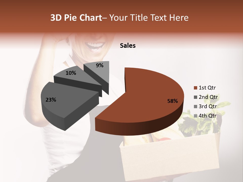 Purchase Vegetable Smile PowerPoint Template