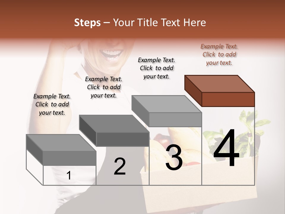 Purchase Vegetable Smile PowerPoint Template