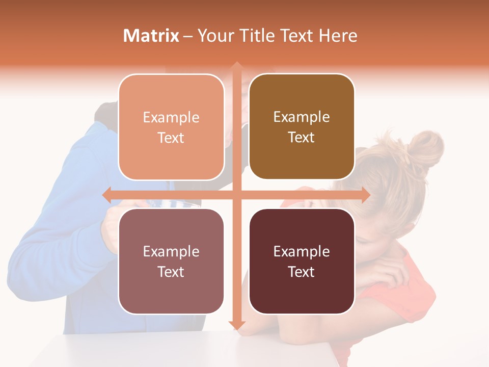 A Man And A Woman Are Screaming At Each Other PowerPoint Template